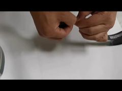 Gestanzte Klettbandfolie