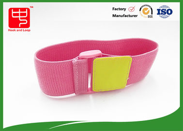 Weit 50mm rosa elastische Unnapped reflektierende Bügel mit Gurt