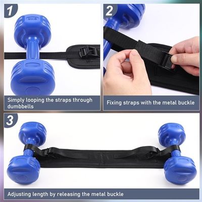 Adjustable Hip Training Thrust Belt Pad for Dumbbells