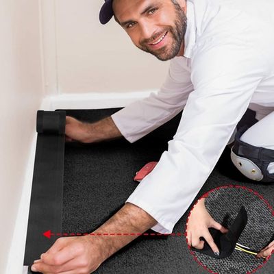 Kabelklemme Boden Kabelabdeckung Kabel Schnüre Kabelschutz Kabelmanagement Nur für gewerbliche Büroteppiche