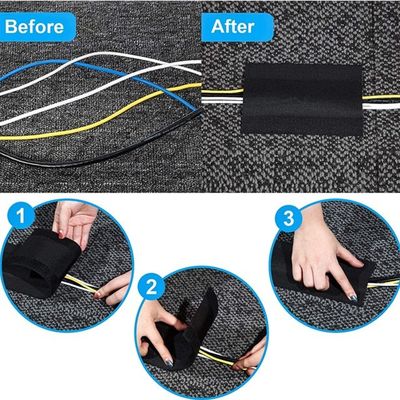 Kabelklemme Boden Kabelabdeckung Kabel Schnüre Kabelschutz Kabelmanagement Nur für gewerbliche Büroteppiche