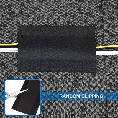 Kabelklemme Boden Kabelabdeckung Kabel Schnüre Kabelschutz Kabelmanagement Nur für gewerbliche Büroteppiche