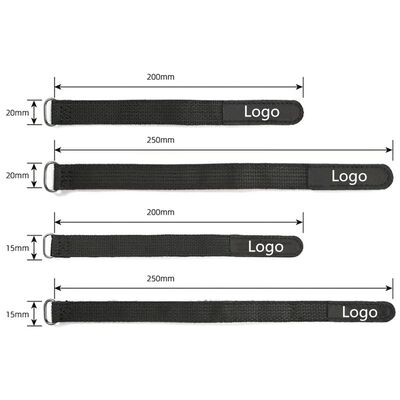Verstellbare Haken- und Loop-Gürtel mit rutschfester Silikonunterstützung für eine sichere Batteriebefestigung und elektronischen Schutz