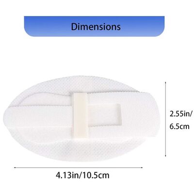 Factory Catheter Fixation Tube Stabilization Device Holder Velcro Tape With Back Adhesive