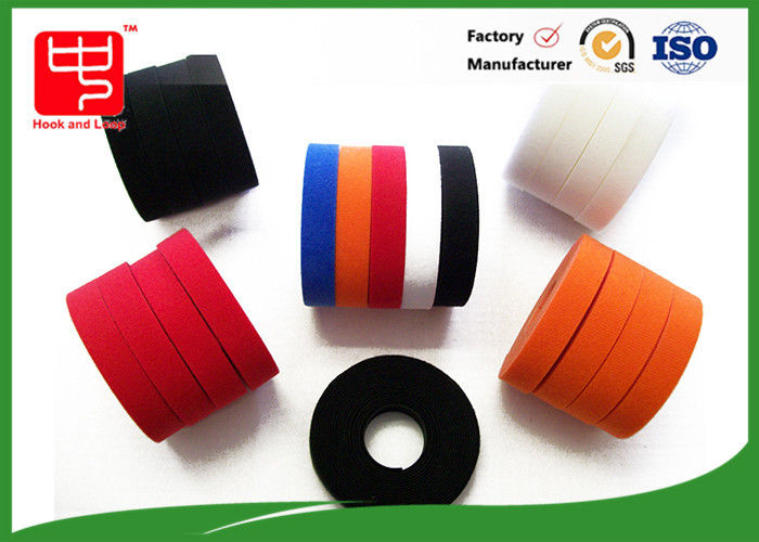 Farbiges Haken-und Schleifen-Band-Nylon/Polyester-Material 500 Meter
