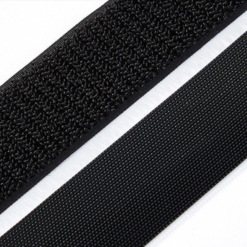 Elastisches Klettband in Sondergröße, 25 oder 50 Yards pro Rolle, elastisches Befestigungsband für Textilien und Bekleidung
