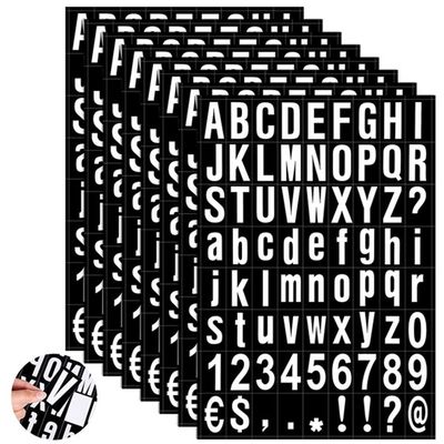 Individuell bedruckte Buchstaben aus Nylon mit Haken, garantiert in jeder Farbe